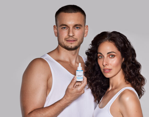 Modelbilder Mann und Frau Hydration Booster