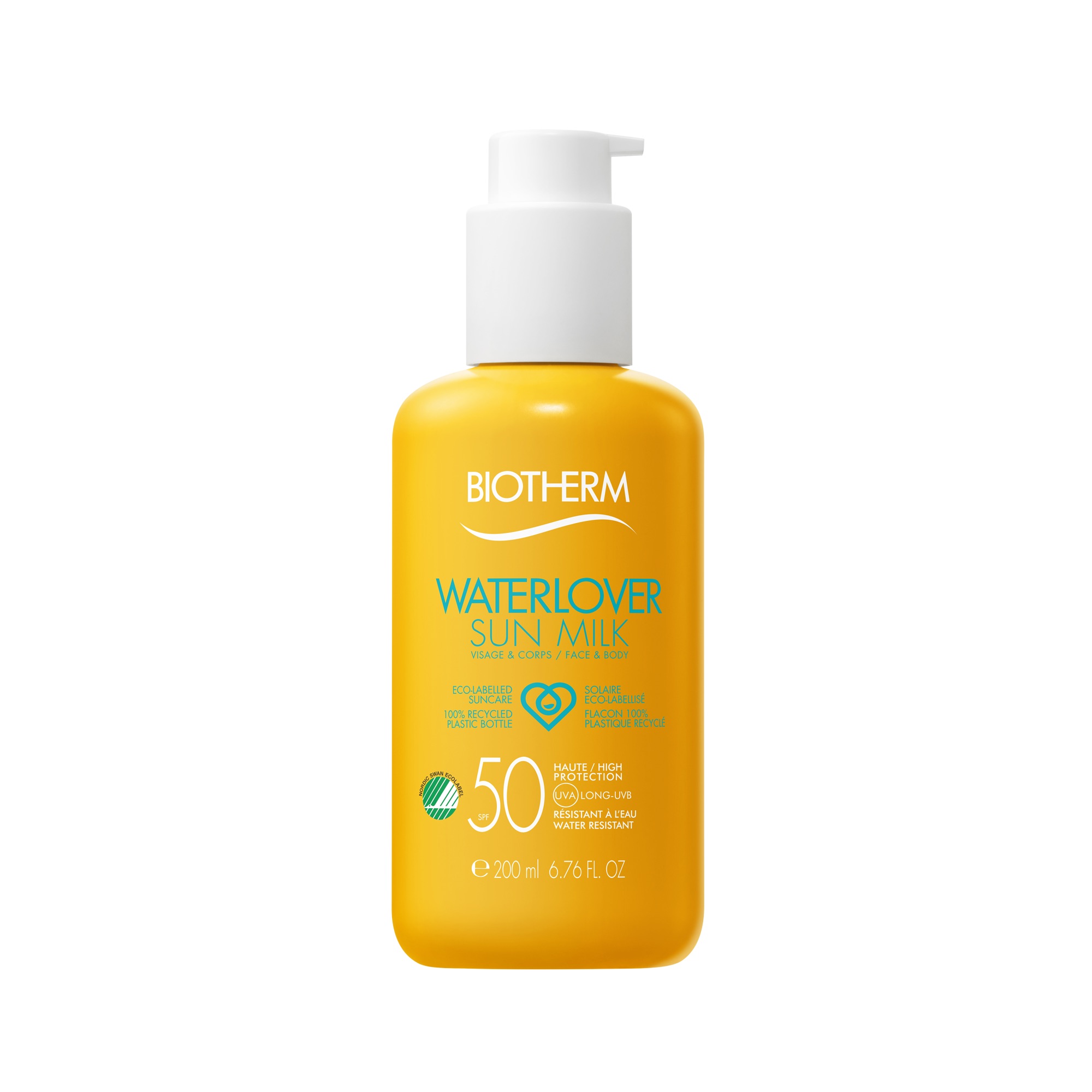 3614271701510 waterlover sun milk 2020 spf50 bottle 200