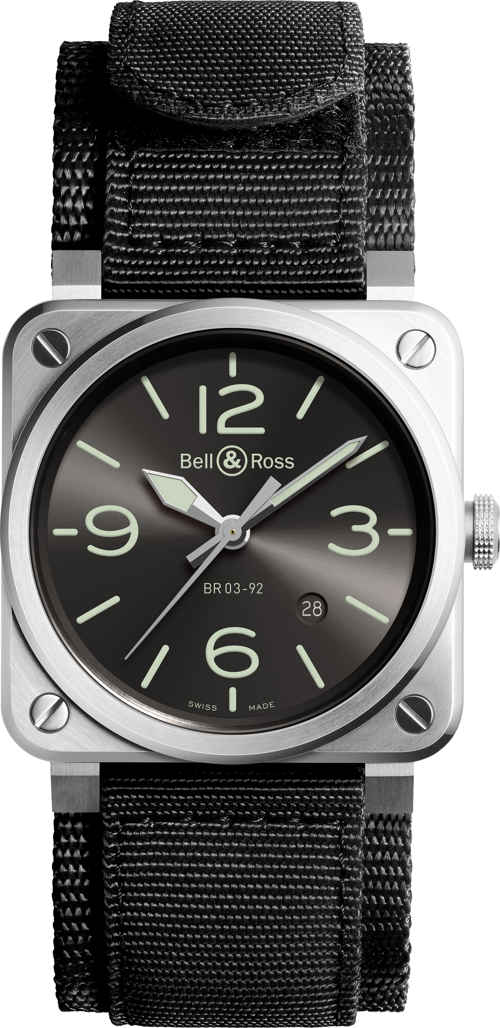 BellRoss BR03 92 Greylum scratch 2
