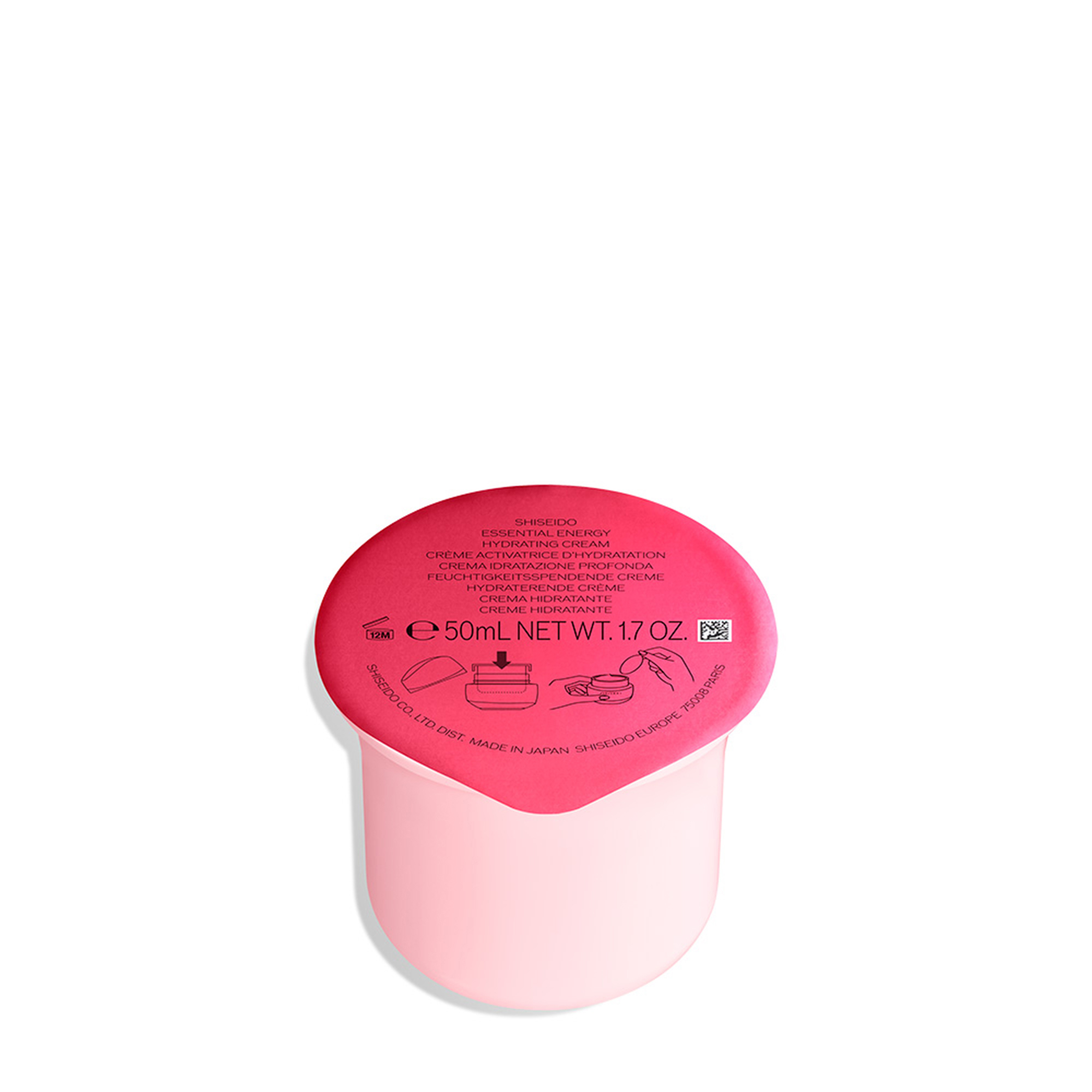 Essential Energy Hydrating Cream 50ml Refill Top 300dpi