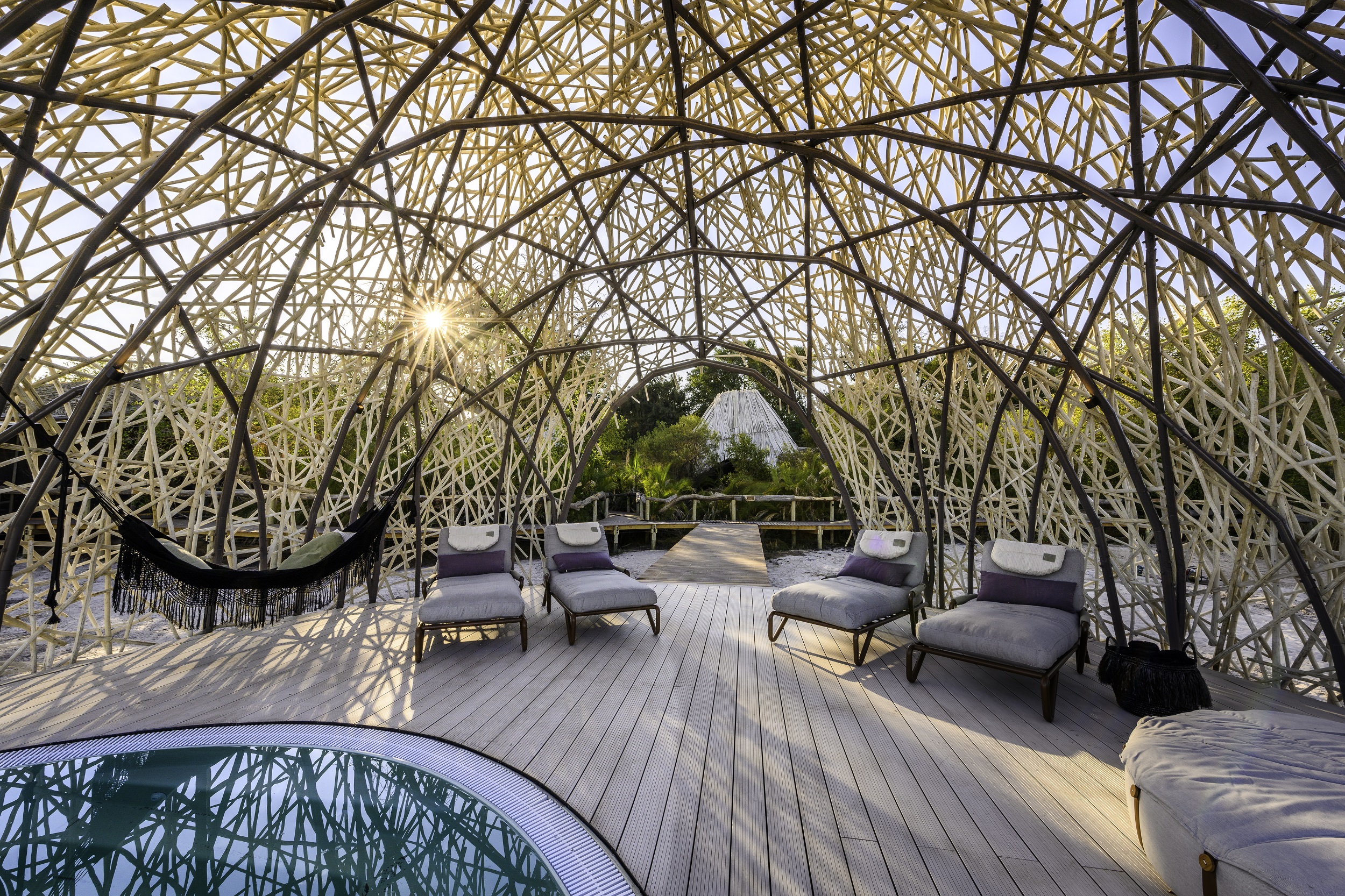 Jao Camp pool deck cWilderness Safaris Dana Allen