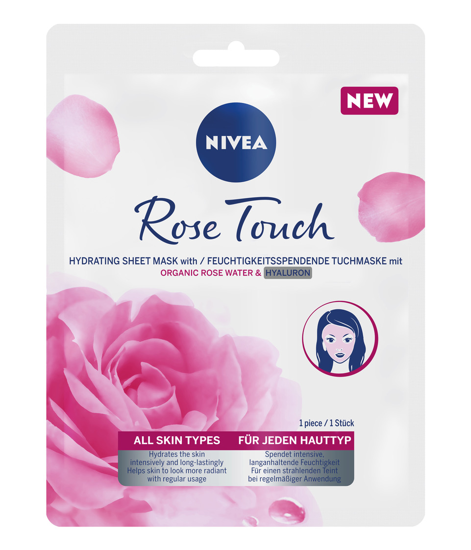 NIVEA Rose Touch Tuchmaske 1 Stk. EUR299 1