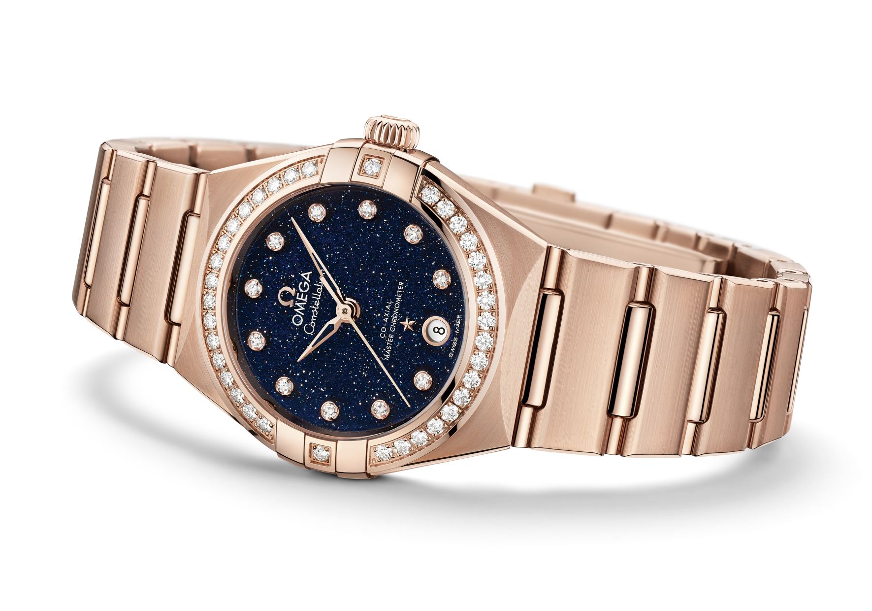 OMEGA Constellation Manhattan Aventurin 131.55.29.20.53.003 E 24.600 frei1 red