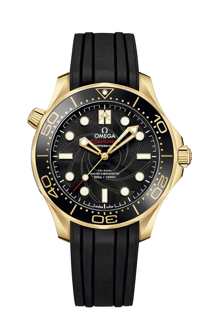 OMEGA Seamaster Diver 300M James Bond LE Set 210.62.42.20.01.001 front red