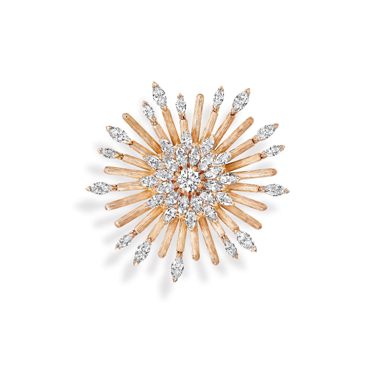 Piaget Golden Oasis Endless Sun BroochG32L4900 jpg