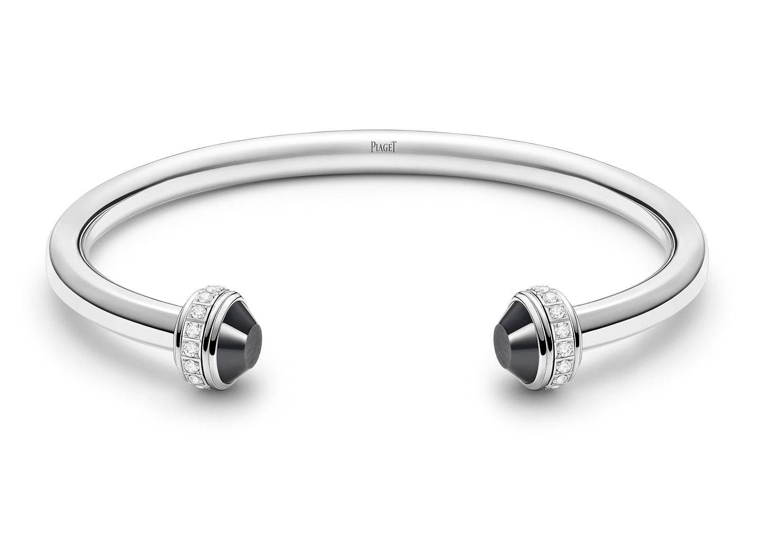 Piaget Possession Black Ceramic Bangle WG G36PG300