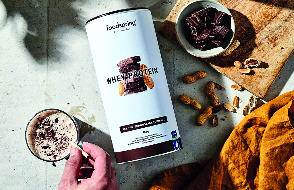 foodspring Whey Protein Chocolate Pe