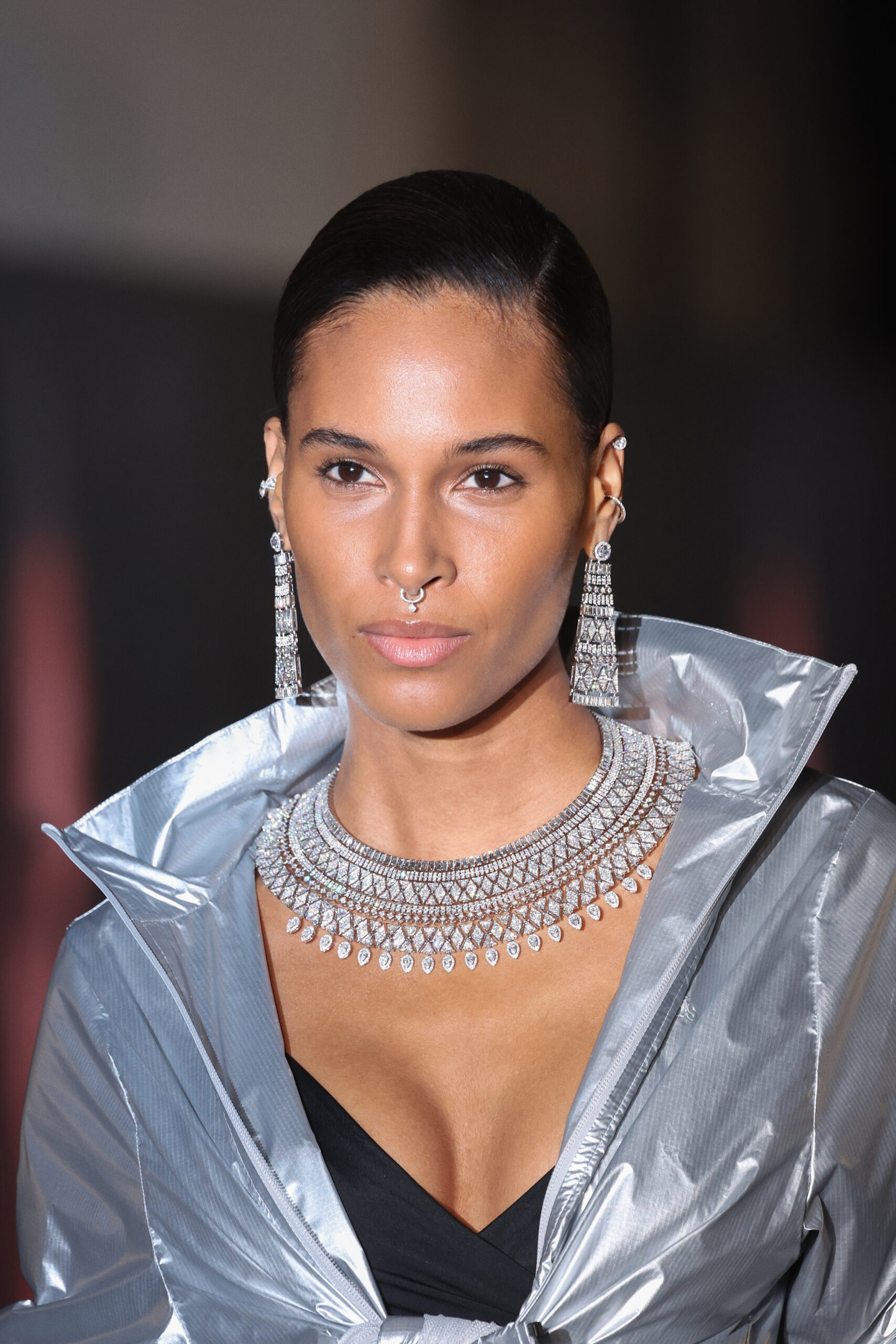 Close Up LOOK 5 Cindy Bruna 2022 Messika High Jewelry Show ©GETTY IMAGES scaled