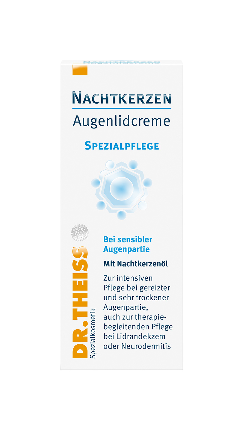 DR. THEISS NACHTKERZEN Augenlidcreme Packshot
