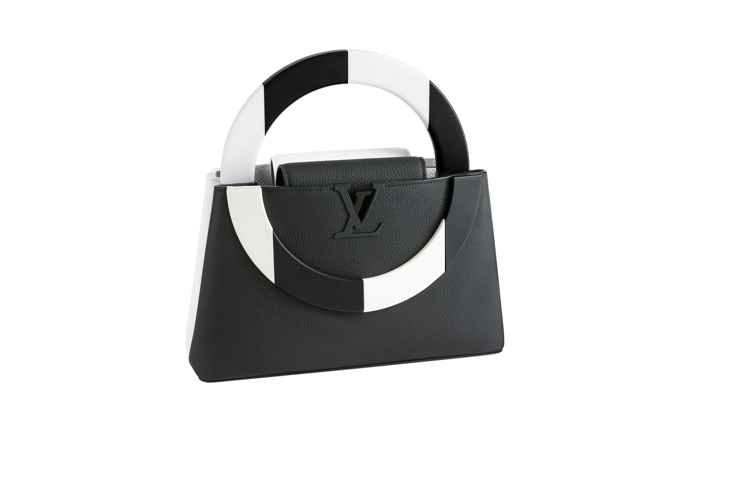 Louis Vuitton Artycapucines 2022 Chapter 4 Daniel Buren Black scaled