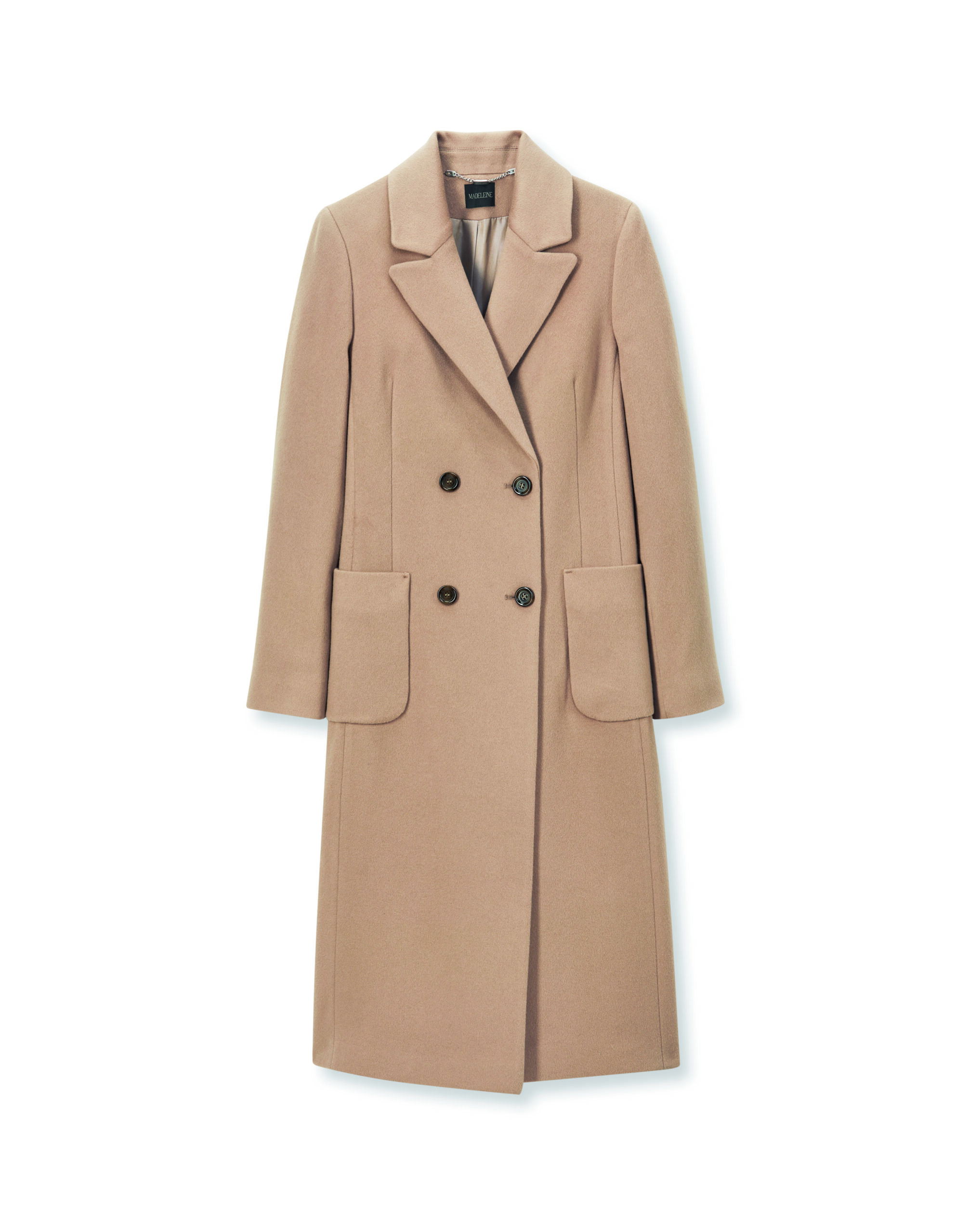 MADELEINE Zweireihiger Kaschmir Mantel caramel EUR1.19900 scaled