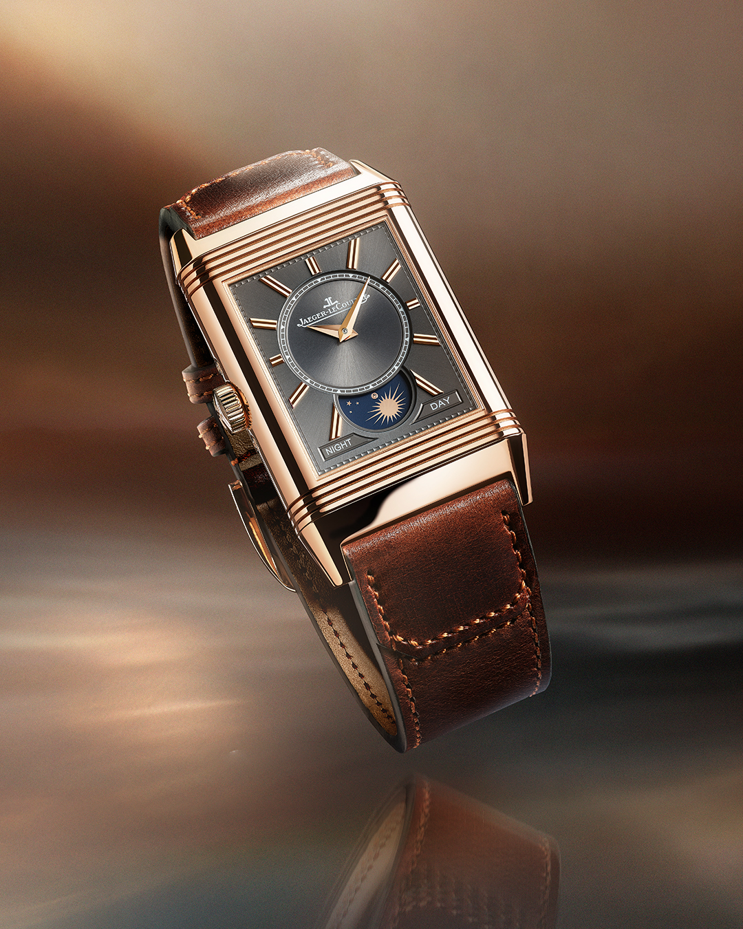 jaeger lecoultrereversotributeduofacecalendarpinkgold5