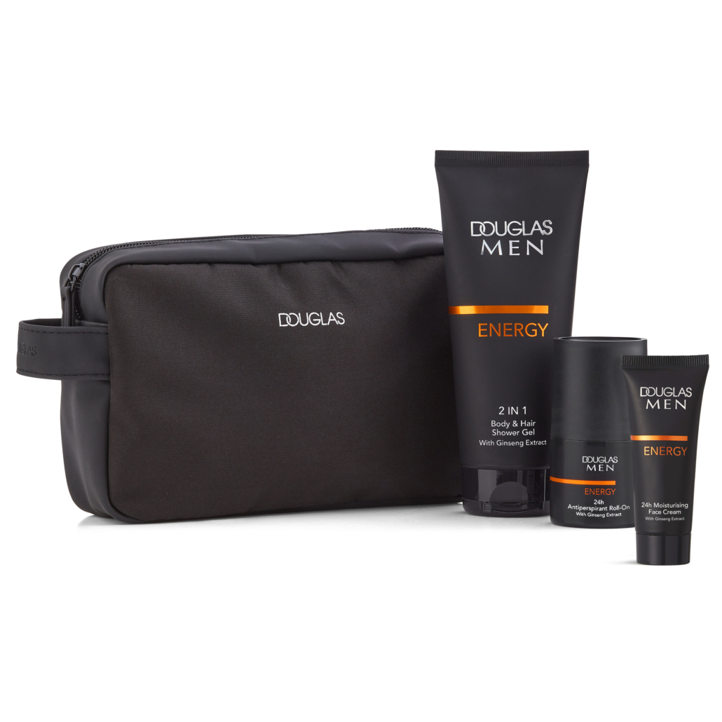 DC Men Energy Set 1999E packaging with products