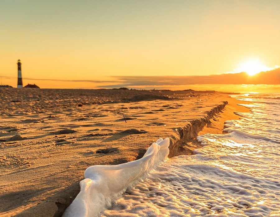 Fire Island at dawn c Sean Mills