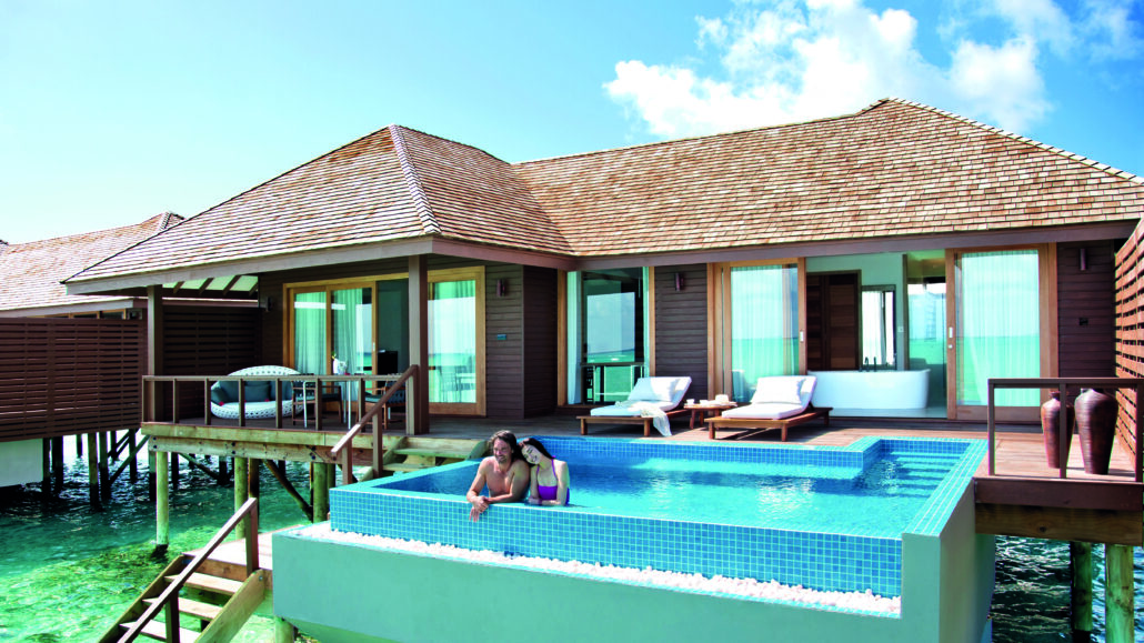 Hideaway Maldives villas 2 deluxe water villa 2