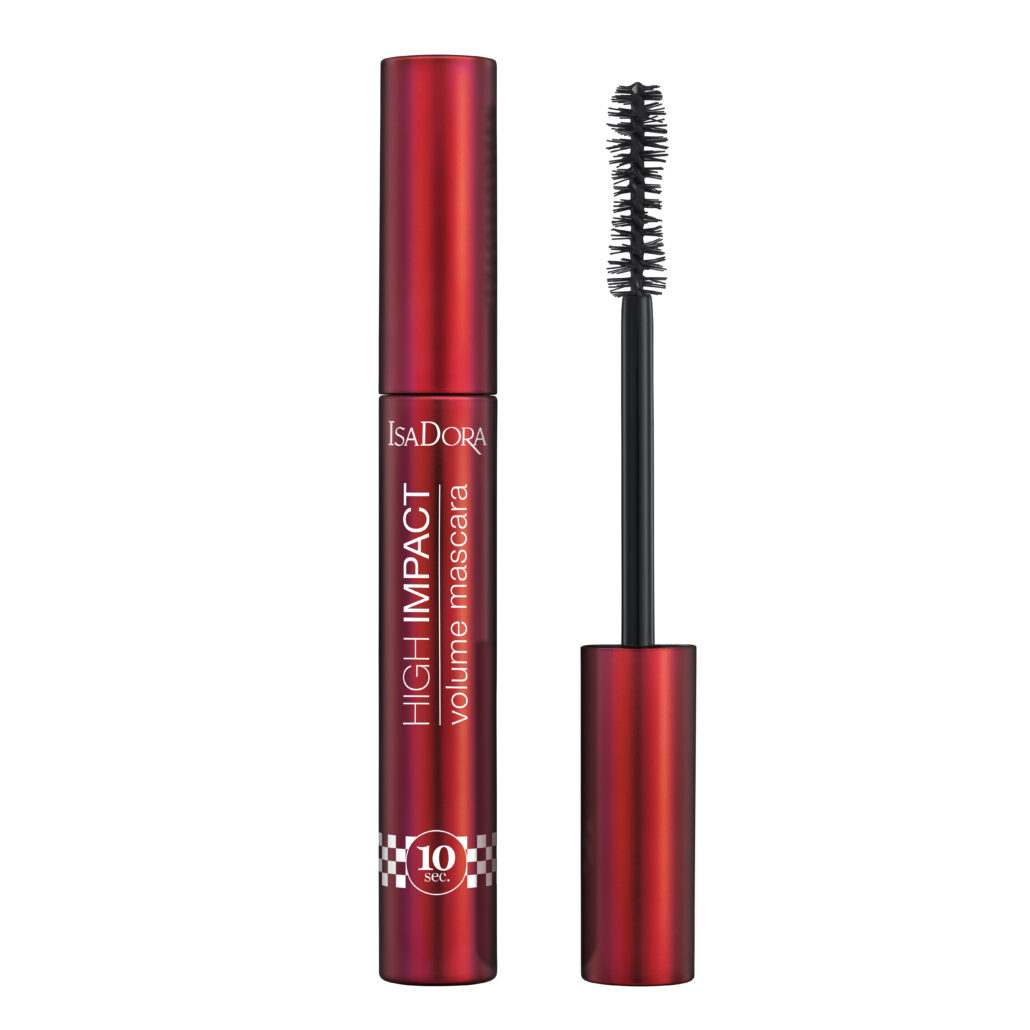 IsaDora 10 Sec High Impact Volume Mascara Nordic Holiday Look open