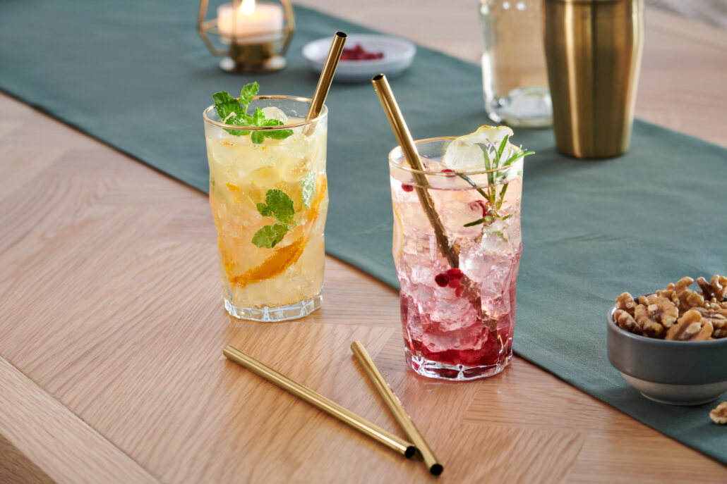 TCHIBO 126601 4 Trinkhalme aus Metall 1 50.22