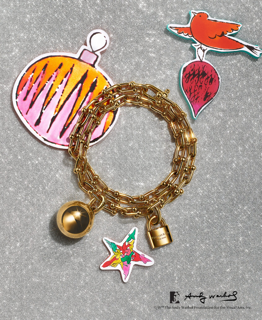 Tiffany and The Andy Warhol Foundation Holiday Campaign HW AW