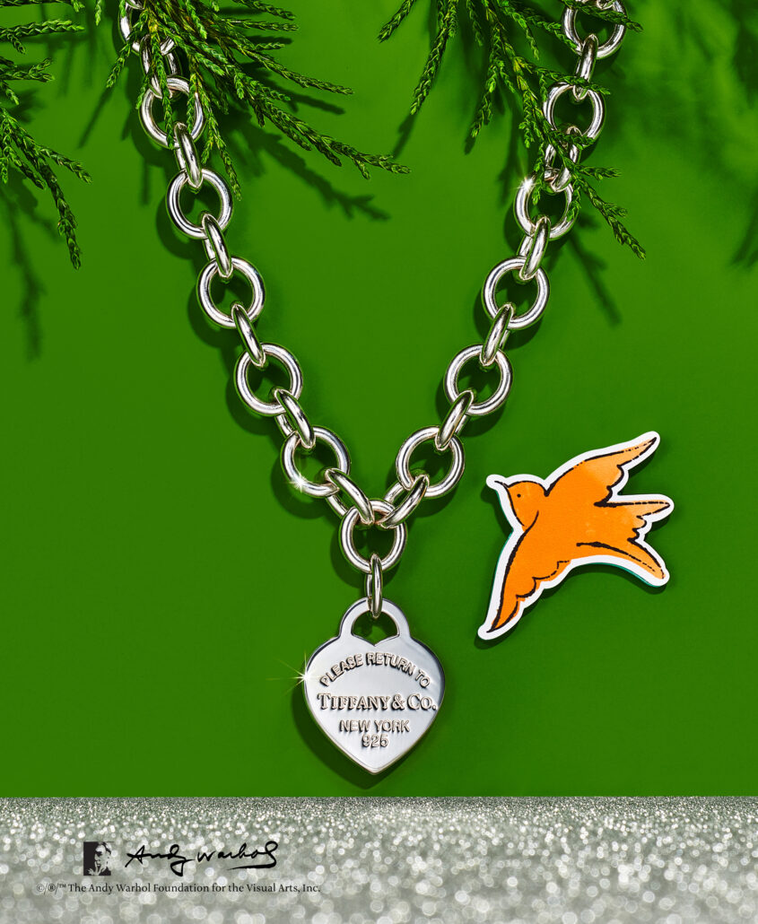 Tiffany and The Andy Warhol Foundation Holiday Campaign RTT AW