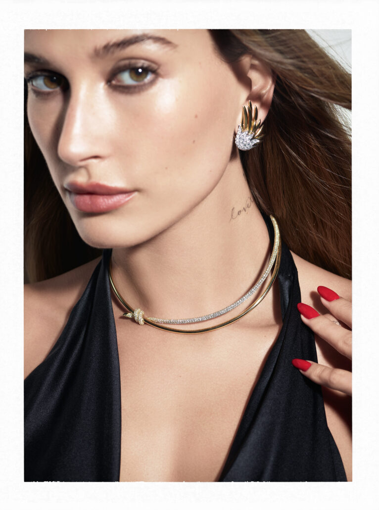 Tiffany Holiday Campaign Hailey Bieber 1