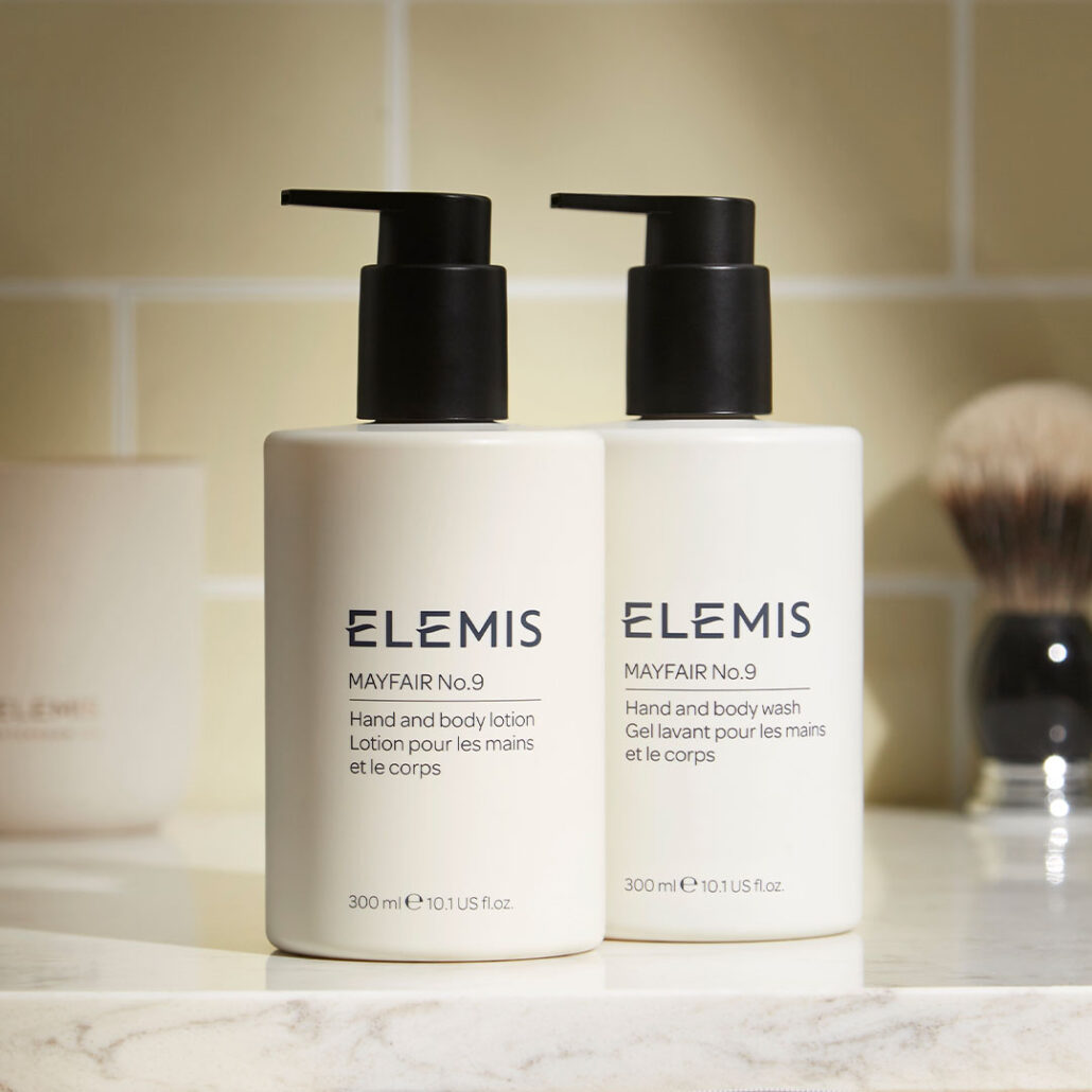 r elemis mayfair no9 duo hand body wash hand body lotion 300ml 2