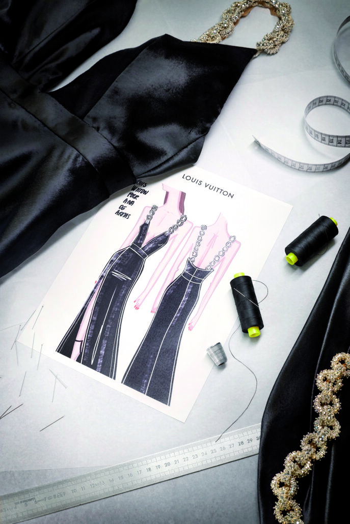 LOUIS VUITTON ANA DE ARMAS James Bond No Time To Die Premiere Savoir faire Copyright Gregoire Vieille 8