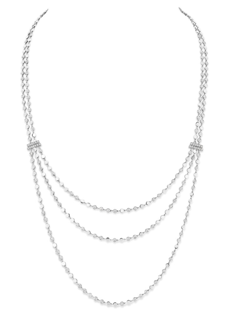 Messika Paris Collier Long D Vibes Multirangs 12435 W