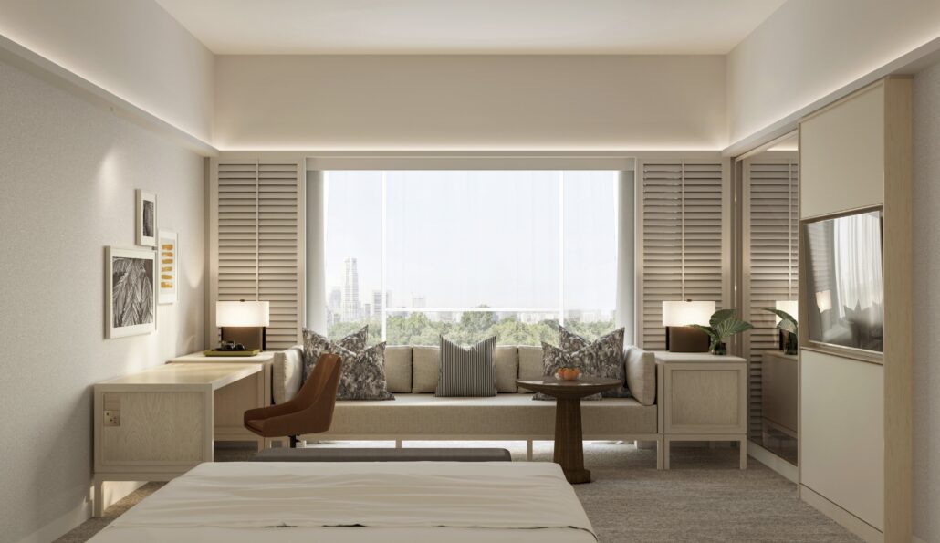 Conrad Singapore Orchard Room Interiors c 2022 hilton
