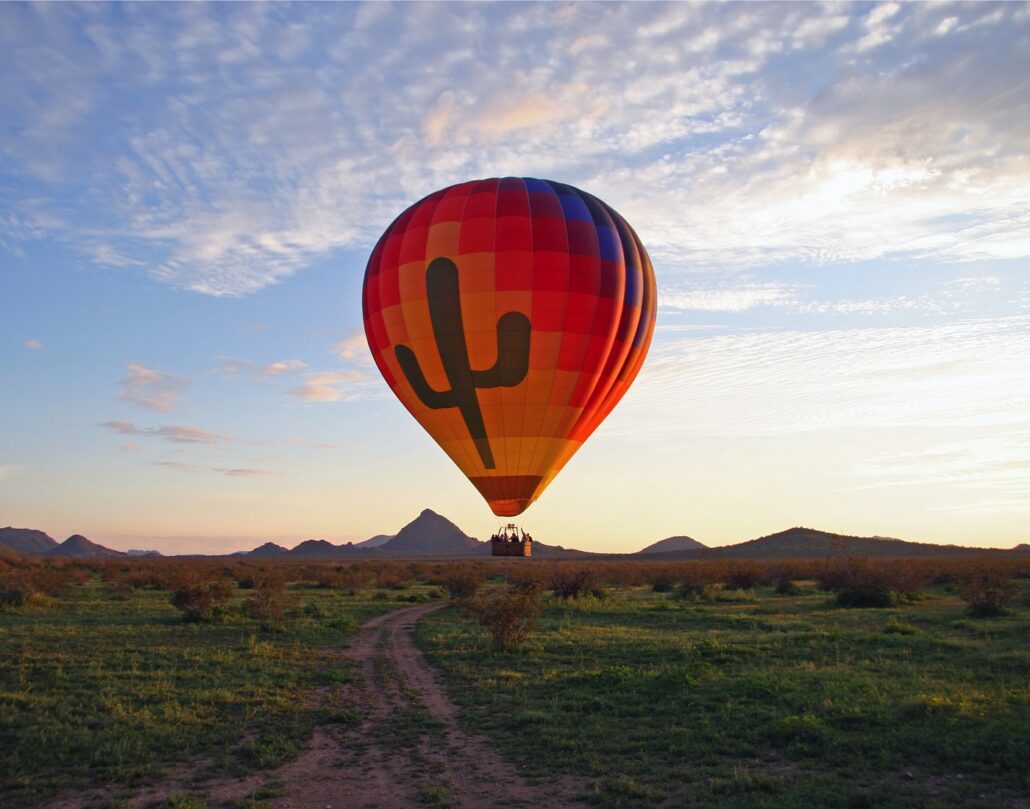 Hot Air Baloon Sunset c Hot Air Expeditions
