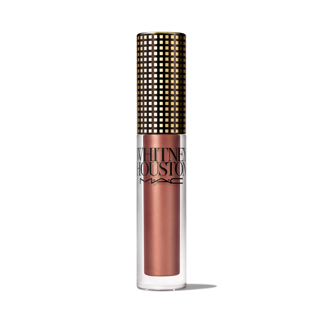 MAC Whitney Houston Lipglass Nippys Shimmery Cinnamon Closed 2400E