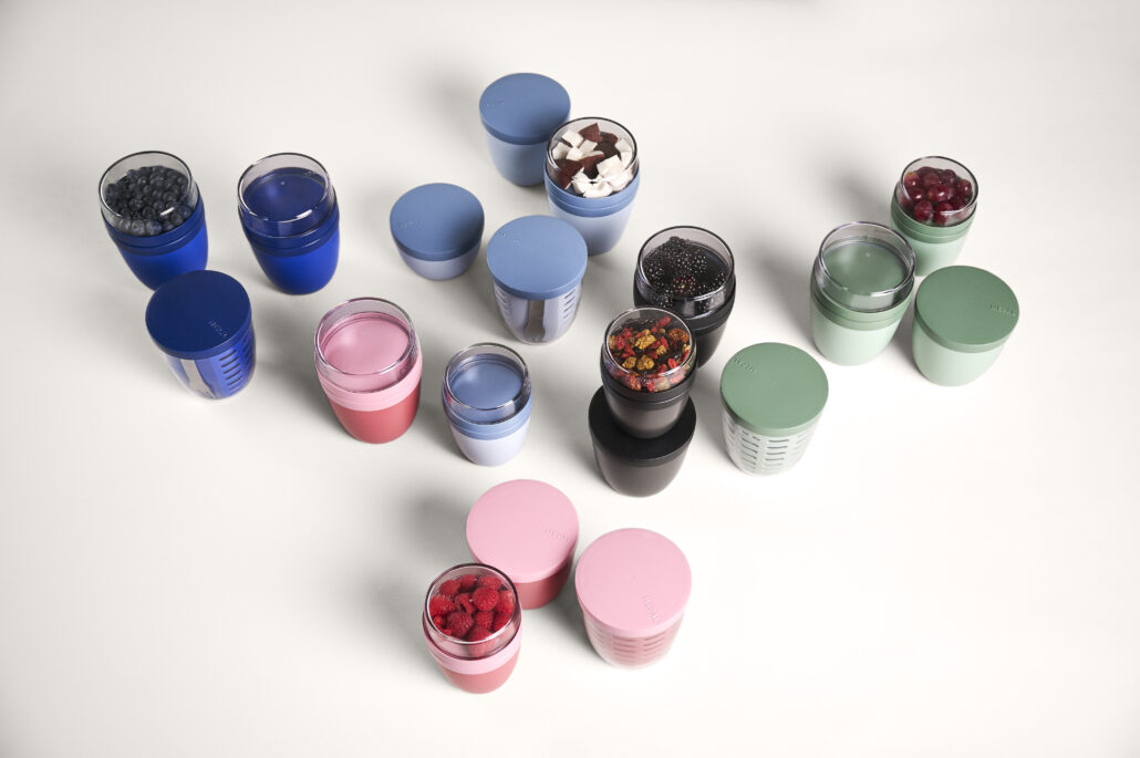 Mepal On the go lunch products lunch pots Nordic and Vivid colours
