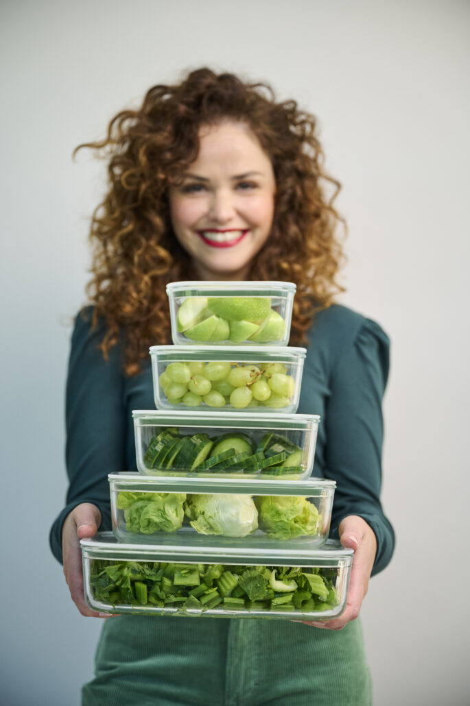 Mepal food storage box EasyClip glass overview