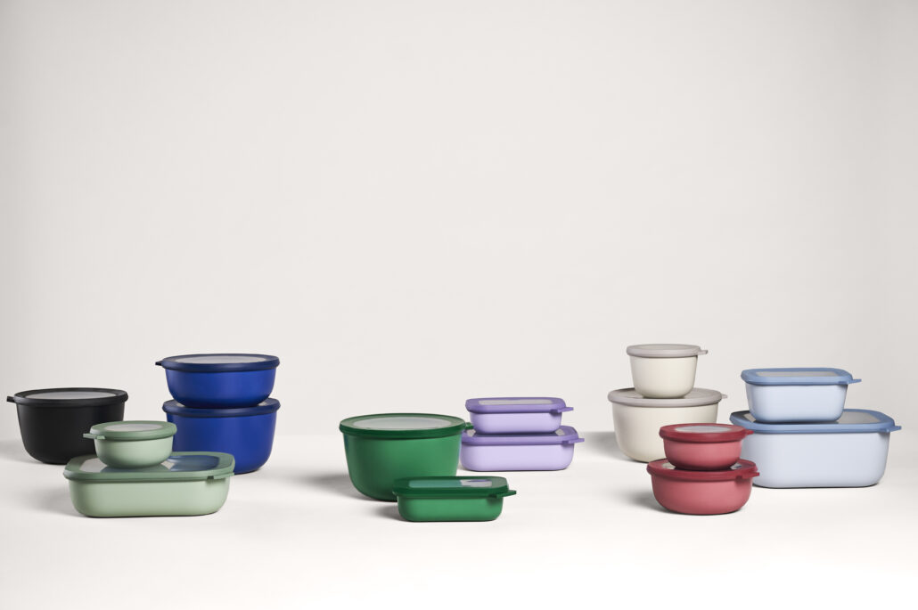 Mepal multi bowl Cirqula colour range and models