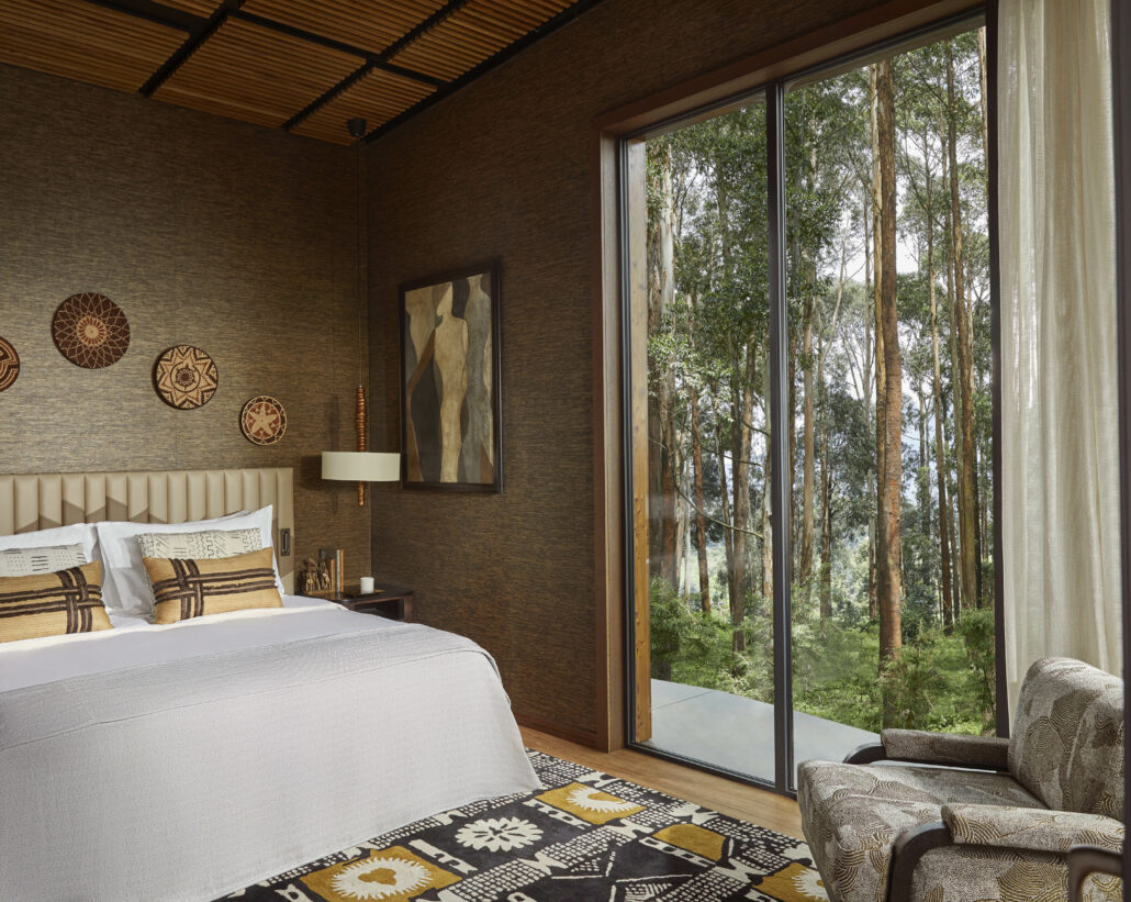 OneOnly Gorillas Nest Ruanda Ingagi Suite Bedroom