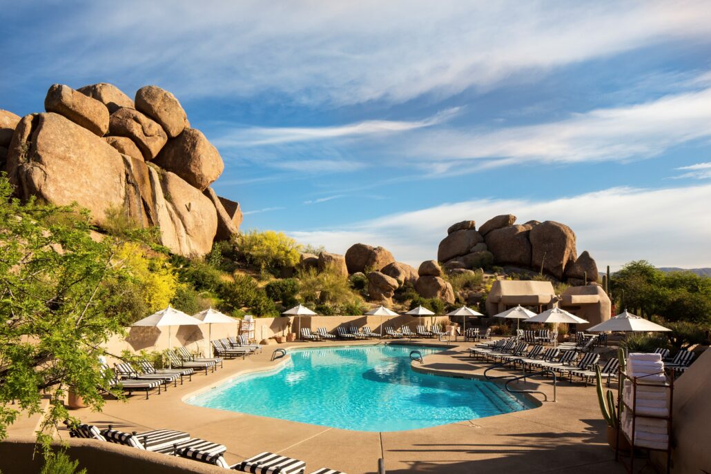 Scottsdale Boulders Resort Pool. photo credit Boulders Resort and Spa Scottsdale