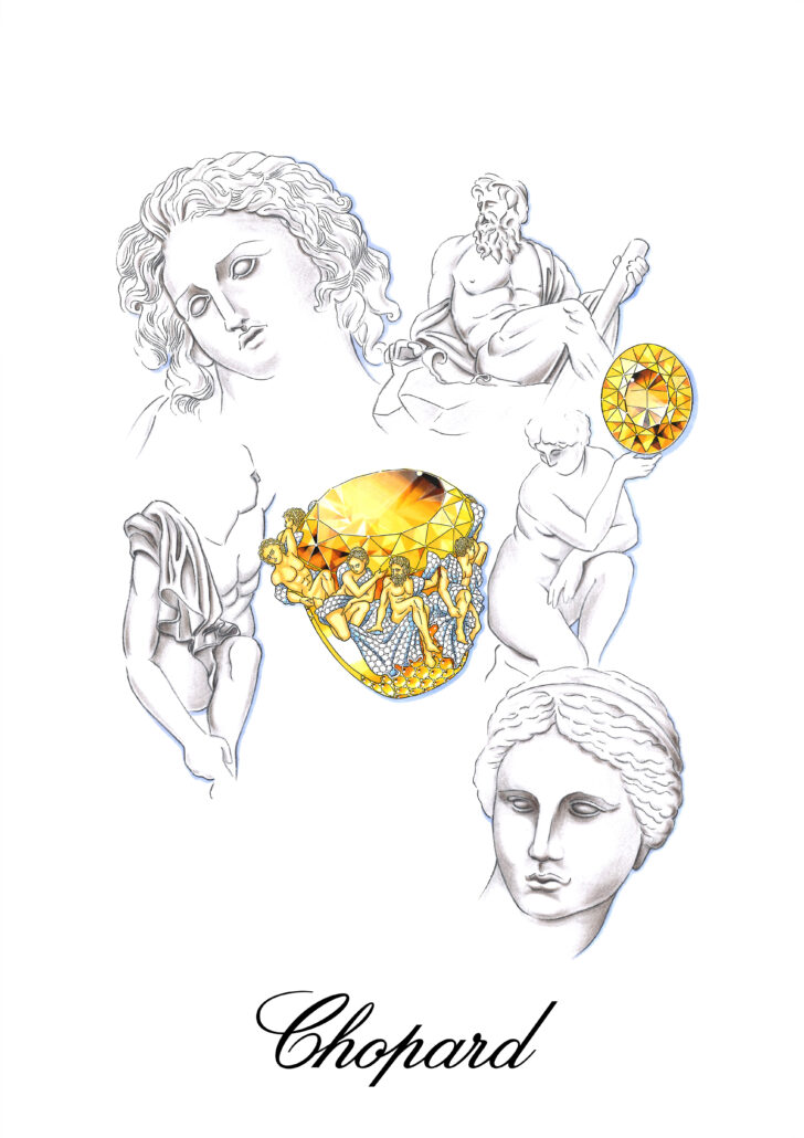 Sketch Yellow Ceylon Sapphire ring