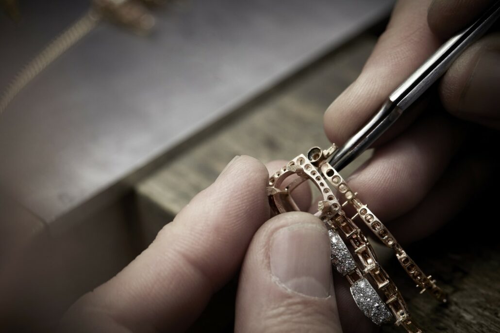 chanel collier tweed couture patrimoine atelier 0841 LD