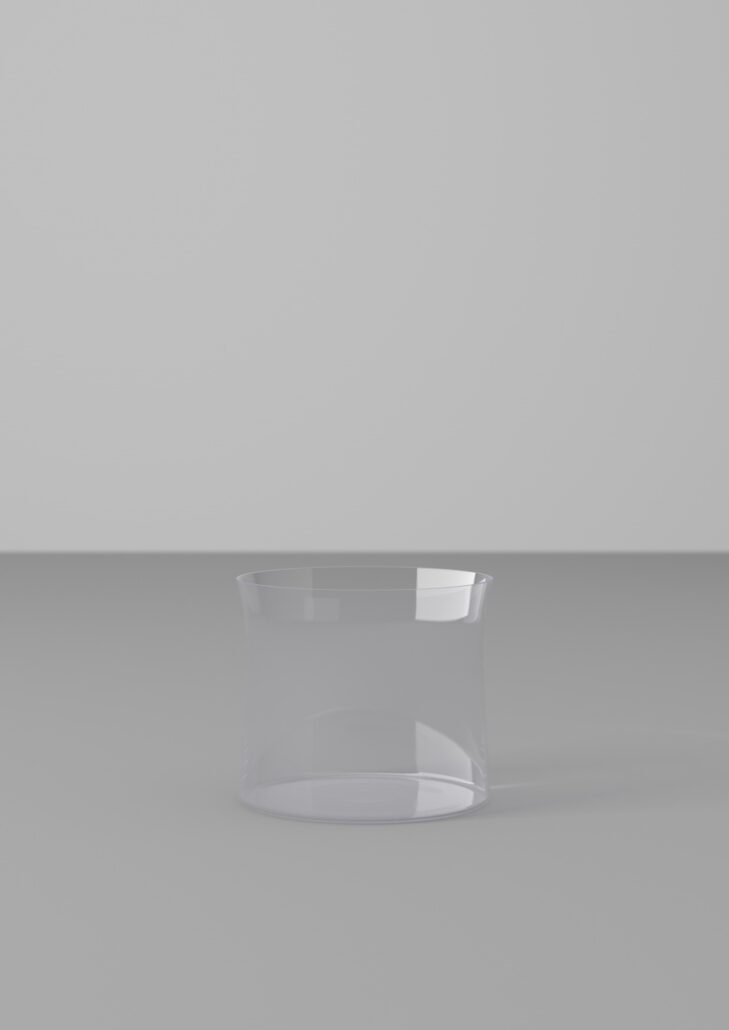 Aldo Bakker for Lobmeyr bed side decanter rendering 2 V18