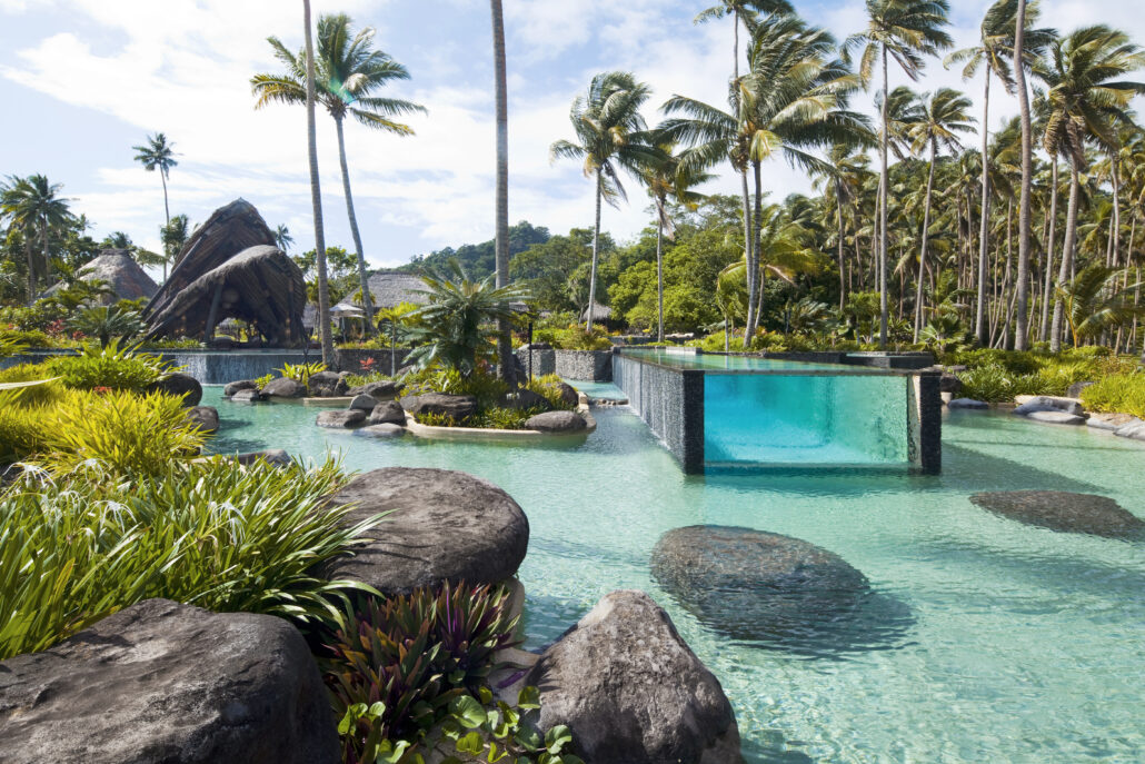 COMO Laucala Island Main Pool view