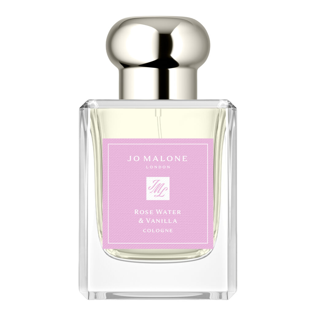Jo Malone London Roses Cologne 50ml Rose Water Vanilla 2000x2000 300dpi OnWhite No Box