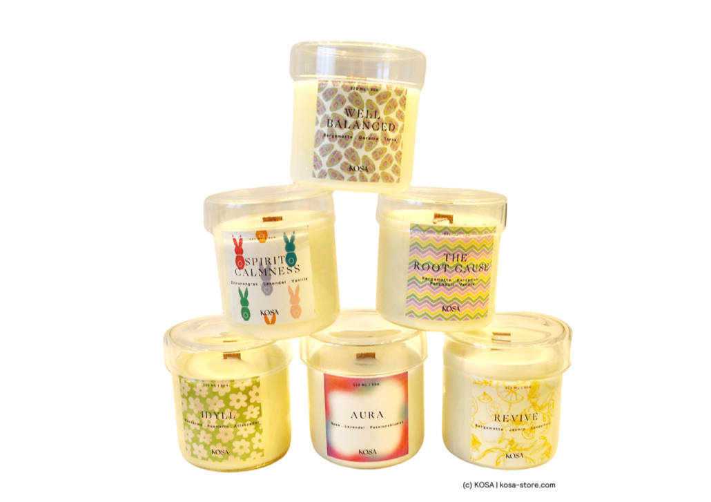 Kosa Wellness Kerzen Easter Spring Collection alle