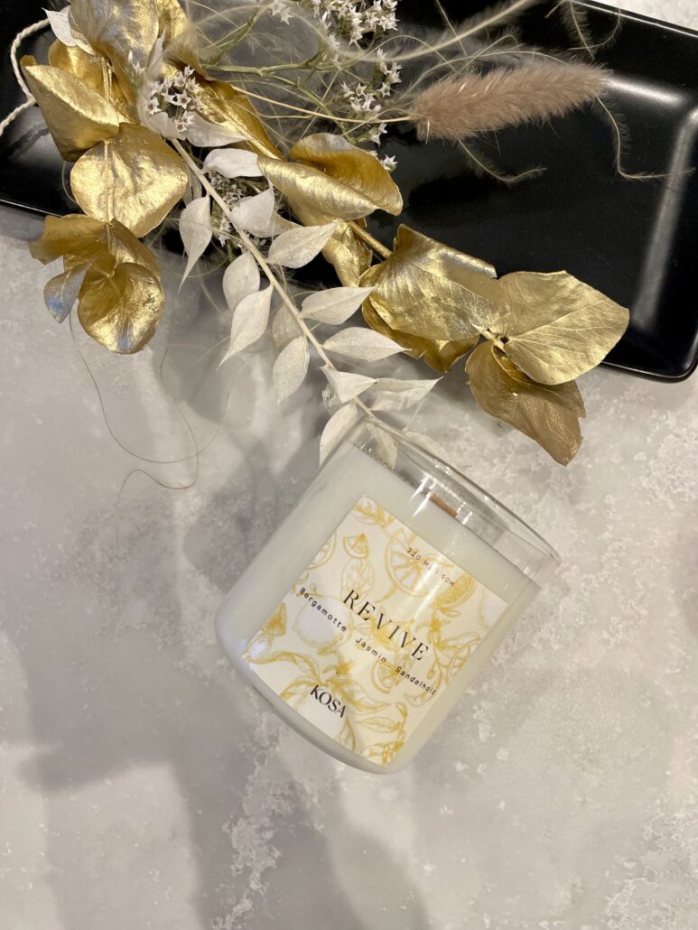 Kosa Wellness Kerzen New Scent REVIVE Spring Edition Moodfoto