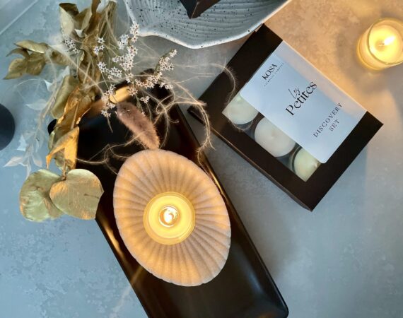 Kosa Wellnesskerzen Discovery Set Les Petites moodfoto1 scaled e1676450941200