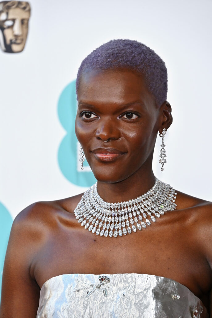 Sheila Atim attends BAFTA wearing Chopard1