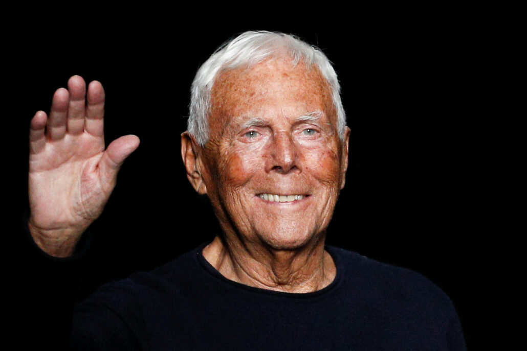 4 Giorgio Armani ALESSANDRO GAROFALO REUTERS picturedesk.com