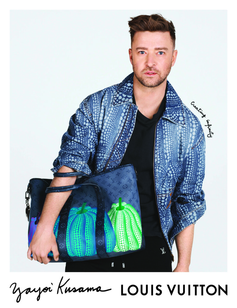 Louis Vuitton x Yayoi Kusama Drop 2 Campaign Justin Timberlake 2