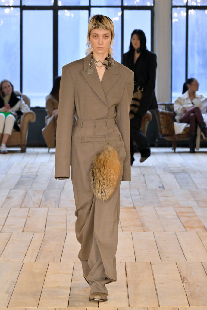 Sportmax aw23 runway press look34