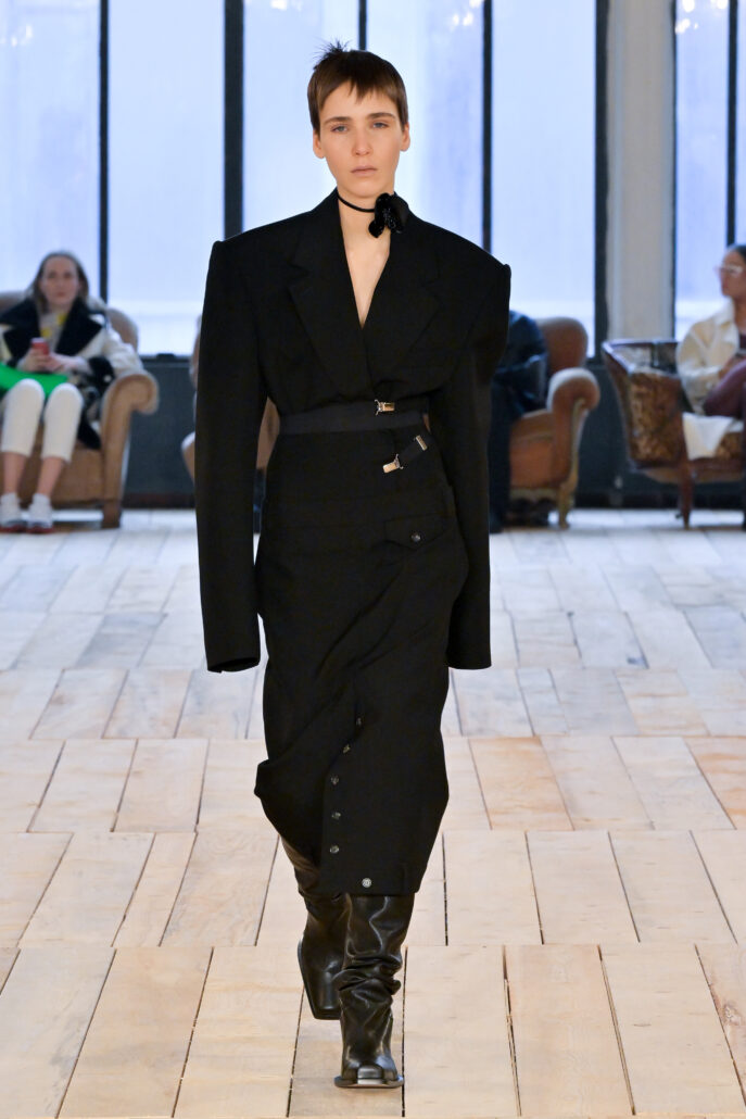 Sportmax aw23 runway press look46