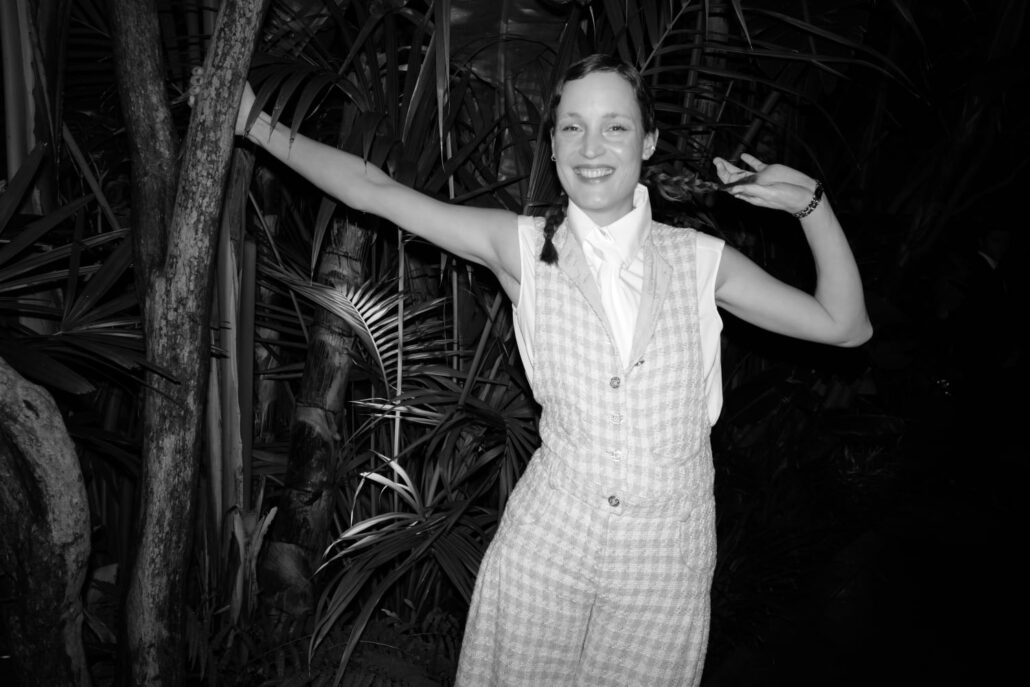 chanel vicky krieps chanel pre oscar dinner march 11th LD