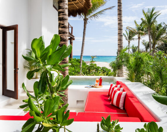 Hotel Esencia Master Beach Suite terrace